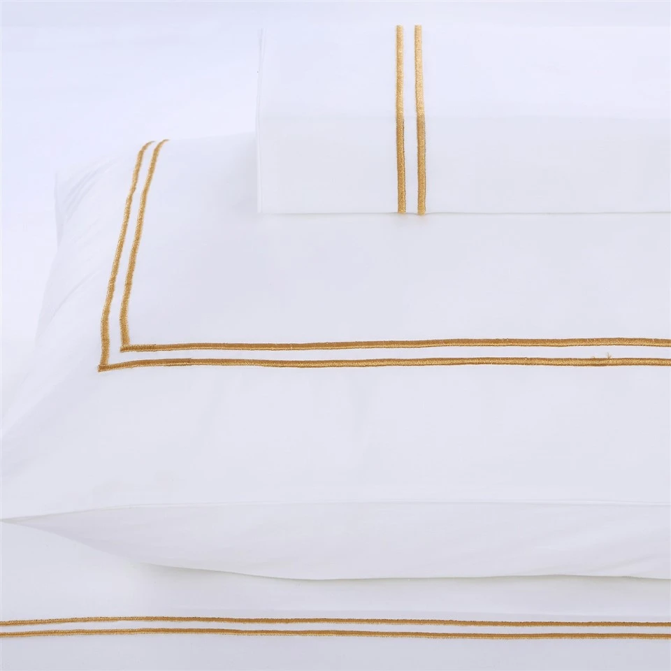 100% Cotton Hotel White Percale Bed Sheet best